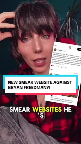 Ruby Rose let everyone know there is a smear website against Bryan Freedman. I’ve checked & it was started in April 2024.  ABE #bryanfreedman #justinbaldoni #blakelively #itendswithus #celebritynews  