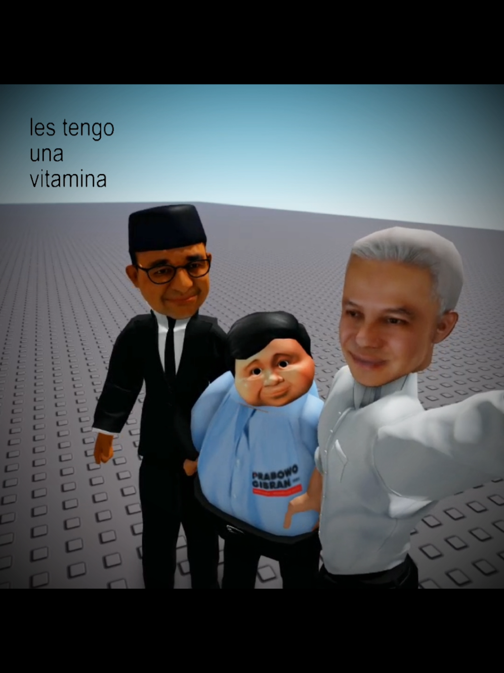 trio joining the trend #vitamina #roblox 