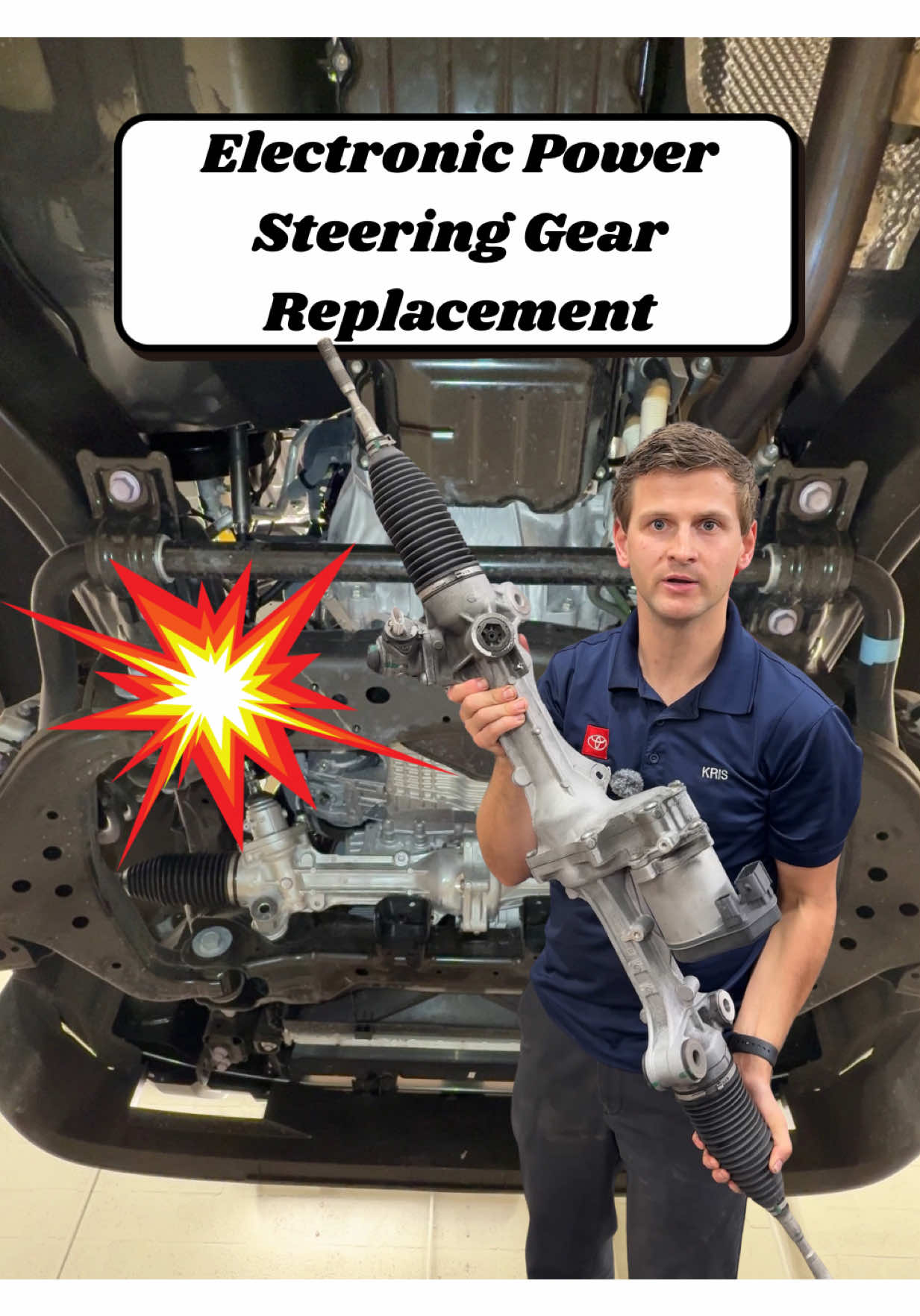 Replacing an electronic power steering rack on a Toyota Tacoma isn’t as scary as it looks! #tiktokcarhackscampaign #ToyotaTacoma #CarRepairTips #DIYMechanic #AutoRepair 