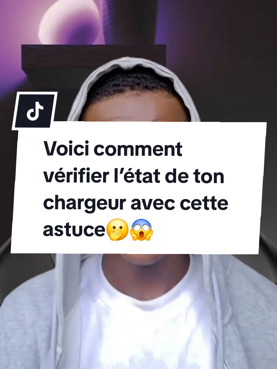 Voici comment vérifier l’état de ton chargeur avec cette astuce 🫢 #astuce #telephone #tiktokmali🇲🇱223 #fyp #malitiktok🇲🇱 