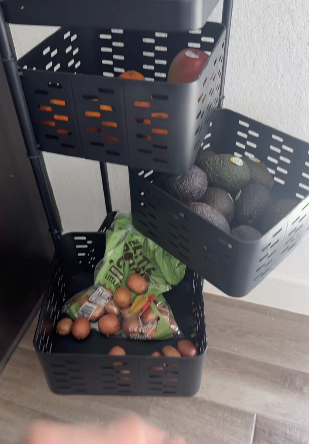 Artículo para organizar frutas, verduras y vegetales en la cocina #tiktok #tts #organizedhome #organizacion 