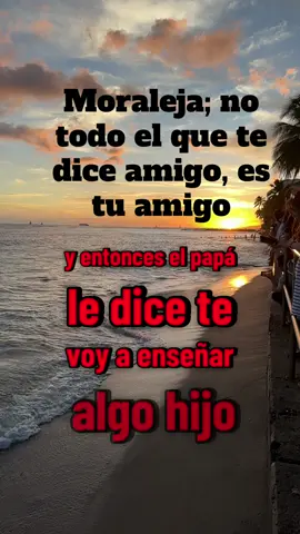 Todos tus amigos son amigos? #moraleja