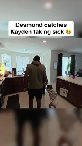 Desmond catches Kayden faking sick