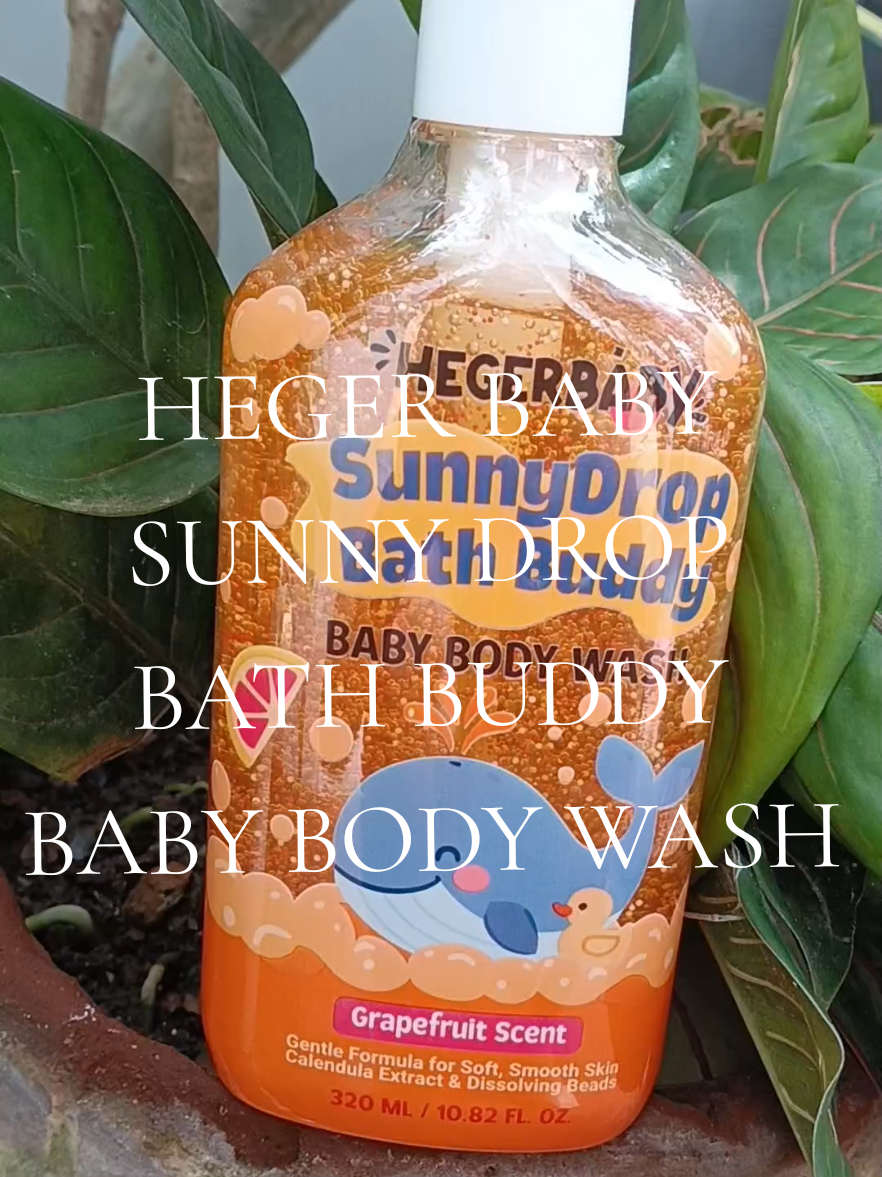 Bath time made fun, fresh, and fruity! 🍊💦 Let your little ones enjoy a moisturizing and refreshing bath with Hegerbaby SunnyDrop Bath Buddy Baby Body Wash – gentle care for your kids’ delicate skin. 🌈👶 @hegerbaby.ph  #HegerbabyPH  #SunnyDropBathBuddy  #HappyBathTime  #GentleCareForKids  #FruityFreshSkin 