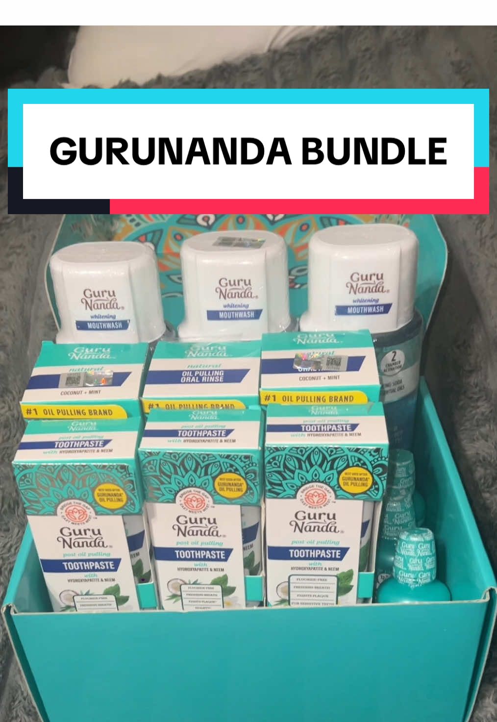 HOW IS THIS BOX SO CHEAP #gurunanda #gurunandaproducts #mouthwash #toothpaste #oralrinse 
