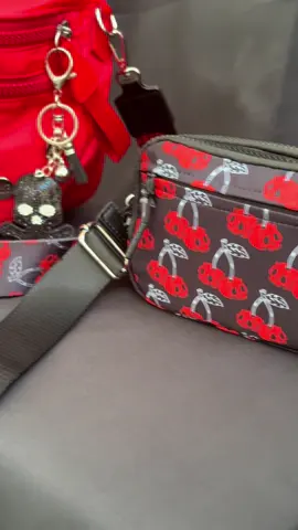 Best Version Red + Strap Scary Cherry + Scary Cherry Trio Wallet 💀🍒❤️ #halloween #limitededition #irisandrainbow 