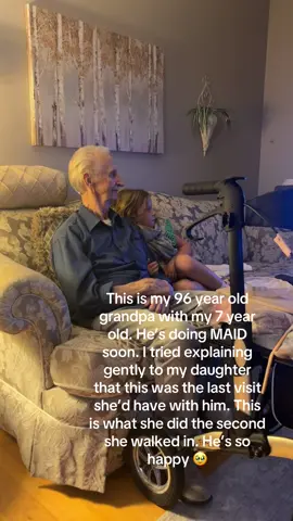 Sobbing 😭 #MAID #medicallyassisteddeath #grandpasgirl #greatgrandpa #greatgrandparents 