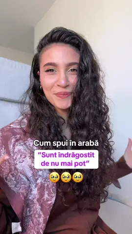 În arabă nu spui “M-am îndrăgostit”, ci “Tamally Maak” 😁 #baderarabgirl 