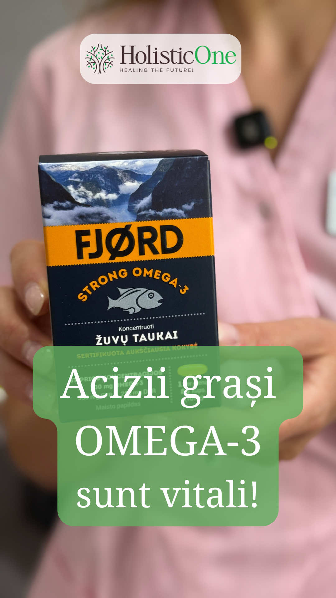 🐟 Știai că 𝗢𝗺𝗲𝗴𝗮-𝟯 poate face diferența în momente esențiale din viață? 🔹 Sprijină dezvoltarea creierului fătului 🔹 Protejează neuronii în Alzheimer și Parkinson incipient 🔹 Ajută imunitatea în infecții persistente, cum e HPV 🔹 Calmează inflamația în boli autoimune și psoriazis 💚Cu 𝗢𝗺𝗲𝗴𝗮 𝟯 𝗙𝗷𝗼𝗿𝗱 𝗱𝗲 𝗹𝗮 𝗛𝗼𝗹𝗶𝘀𝘁𝗶𝗰𝗢𝗻𝗲, aduci în corp EPA și DHA pure, de calitate, cu absorbție ridicată. Fără gust de pește!  💬 Tu iei deja 𝗢𝗺𝗲𝗴𝗮 𝟯? @Fitoterapeut Maria Mihaila  ⚠️ 𝘚𝘶𝘱𝘭𝘪𝘮𝘦𝘯𝘵𝘦𝘭𝘦 𝘢𝘭𝘪𝘮𝘦𝘯𝘵𝘢𝘳𝘦 𝘯𝘶 𝘷𝘪𝘯𝘥𝘦𝘤𝘢̆ 𝘴̦𝘪 𝘯𝘶 𝘱𝘰𝘵 𝘪̂𝘯𝘭𝘰𝘤𝘶𝘪 𝘵𝘳𝘢𝘵𝘢𝘮𝘦𝘯𝘵𝘦𝘭𝘦 𝘮𝘦𝘥𝘪𝘤𝘢𝘭𝘦 𝘱𝘳𝘦𝘴𝘤𝘳𝘪𝘴𝘦 𝘥𝘦 𝘮𝘦𝘥𝘪𝘤. 𝘊𝘪𝘵𝘪𝘵̦𝘪 𝘤𝘶 𝘢𝘵𝘦𝘯𝘵̦𝘪𝘦 𝘱𝘳𝘰𝘴𝘱𝘦𝘤𝘵𝘶𝘭. _____ #holisticone #healingthefuture #Omega3 #fattyacids #essentialomega3 