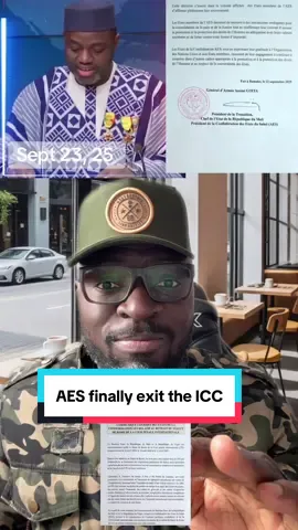 Burkina Faso Mali and Niger the AES countries final exit the international criminal court by canceling the Rome Statute #icc #aes #romestatute #fyp #blowthisup 