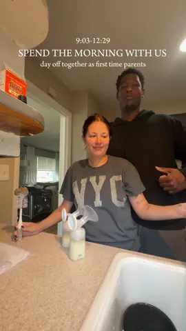 mornings when dad is home are always our favorite🤍  real talk are you a daytime shower or nighttime shower girly?? before rylo I alwaysss took showers at night but now I prefer morning showers bc it helps jump start my day😅  @byoma @It’s A 10 Haircare @Paul Mitchell @loréal paris usa @Benefit Cosmetics @ColourPop Cosmetics @elfcosmetics  #morningvlog #momvlog #firsttimeparents #slowmorning #pumpingmom 
