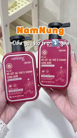 Dầu gội thảo dược NamNung - cho da đầu gàu #namnung #daugoi #daugoitrigau #goclamdep #daugoithaoduoc 