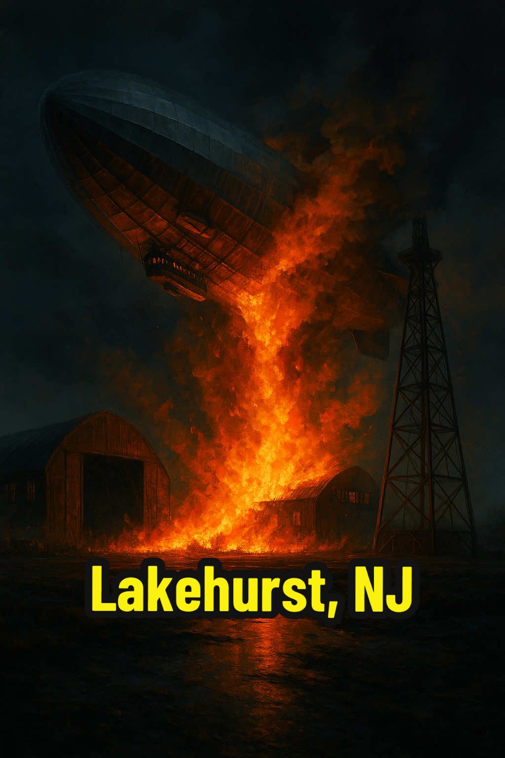 The Lakehurst Mystery: Fire, Secrets, and the Unknown In South Jersey’s Pine Barrens stands Lakehurst, the site of the Hindenburg disaster, but the story goes deeper than fire and smoke. Behind the towering hangars, the military tested experimental technologies—acoustic weapons, radar systems, and even propulsion methods whispered to be decades ahead of their time. Declassified documents tie Lakehurst to Project Mogul, the same program that fueled Roswell’s UFO mystery. Some believe the Hindenburg tragedy itself was a cover, a fiery distraction to hide what was really happening in those hangars. Was Lakehurst the birthplace of technology not meant for the public eye? #Lakehurst #Hindenburg #HiddenHistory #MilitarySecrets #UFOFiles