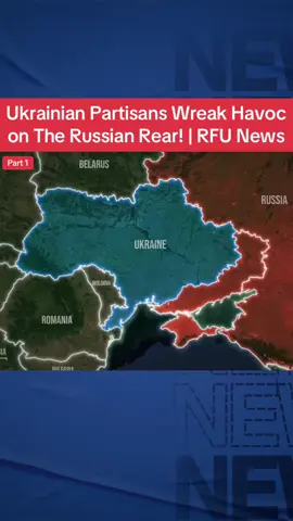 Ukrainian Partisans Wreak Havoc on The Russian Rear! | RFU News -P1 #weather #LanguageLearning #viral #ukraine #russia 