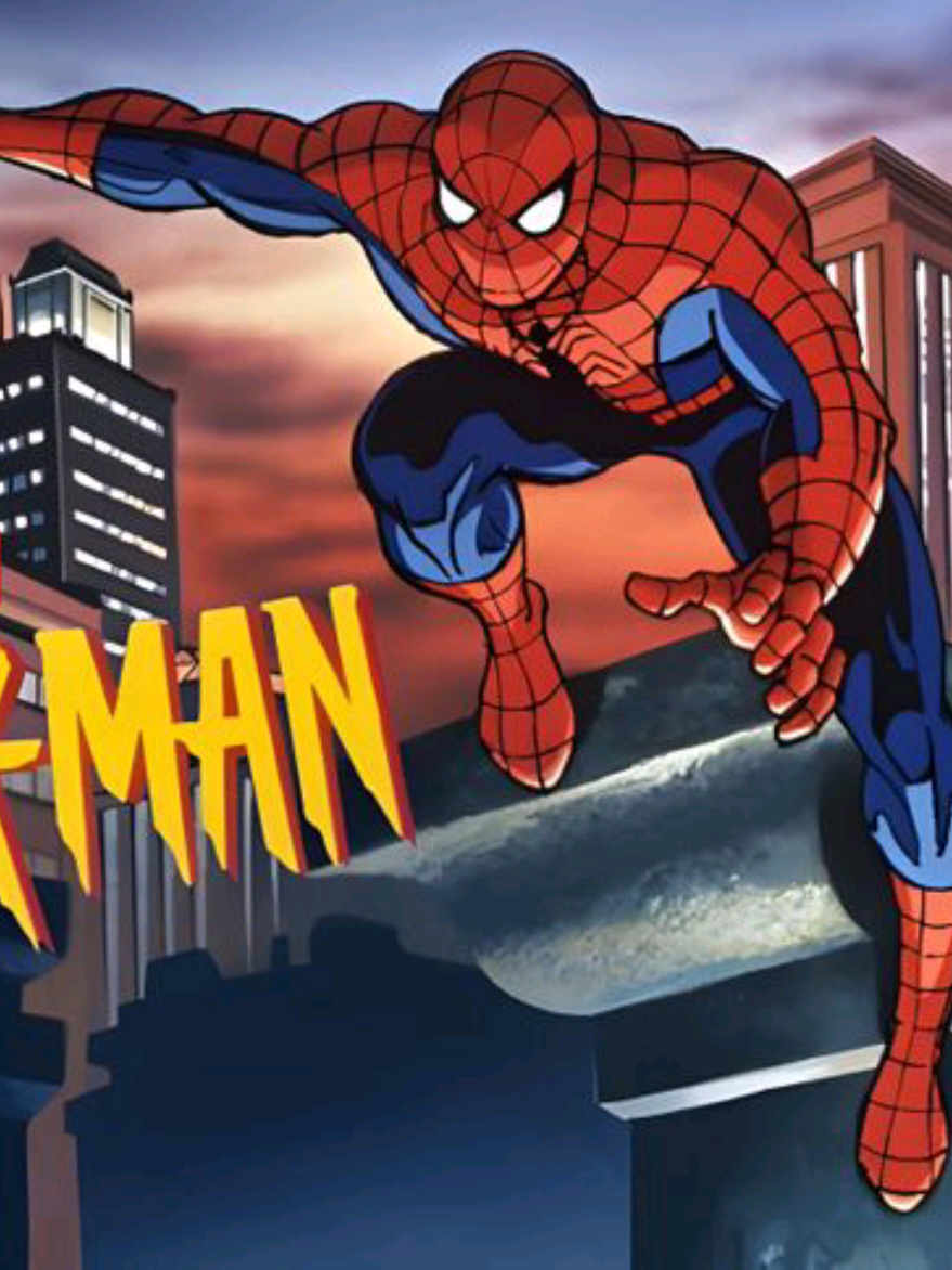 🕷️ Spider-Man: (CP 5) The Animated Series (1994-1998) fue la icónica serie animada que #marcó a toda una generación. Con su #intro legendaria, tramas maduras y #fieles a los cómics, nos #mostró al Peter Parker más humano, enfrentando villanos  clásicos como Venom, el Duende Verde, Kingpin y muchos más. ¡Pura nostalgia noventera! 🕸️