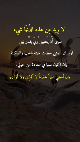 #لا_اريد_من_شيىء_سوا_ان_يعطيني_ربي #اقتباسات_عبارات_خواطر🖤🦋❤️ 
