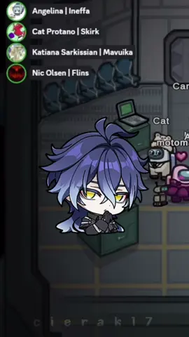 Glad to have the Genshin VAs Among us stream back 💖 I loved @CyYuVtuber and @NicOlsenVO’s beef throughout the rounds and wanted to try editing this part for fun pff, I tried my best to identify who is who but yeah it’s too chaotic to pinpoint everyone accurately but I hope I did decently! Big love to all the VAs :DD (All stickers are from Genshin Impact, that Cyno wheeze meme is not mine! Clip is from @Zach Aguilar’s yt stream :3 #GenshinImpact #genshinvas #AmongUs #flins #cyno 