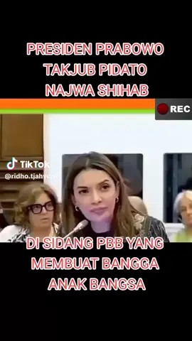 KEREN...NAJWA SHIHAB PIDATO DISIDANG PBB