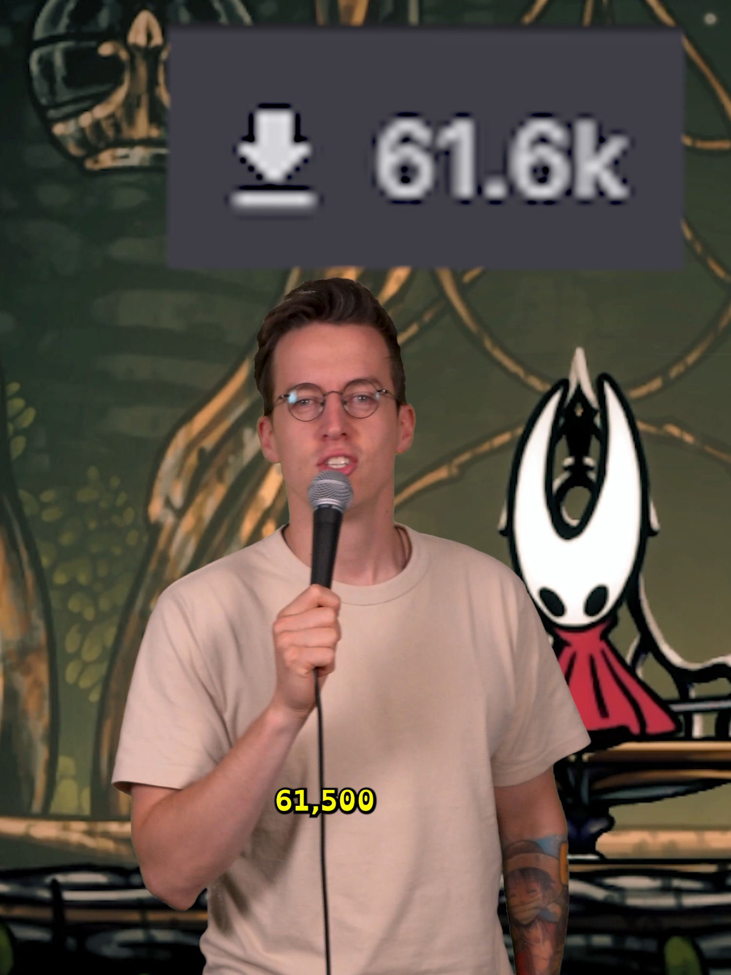61.6k players are pussies #silksong #hollowknight