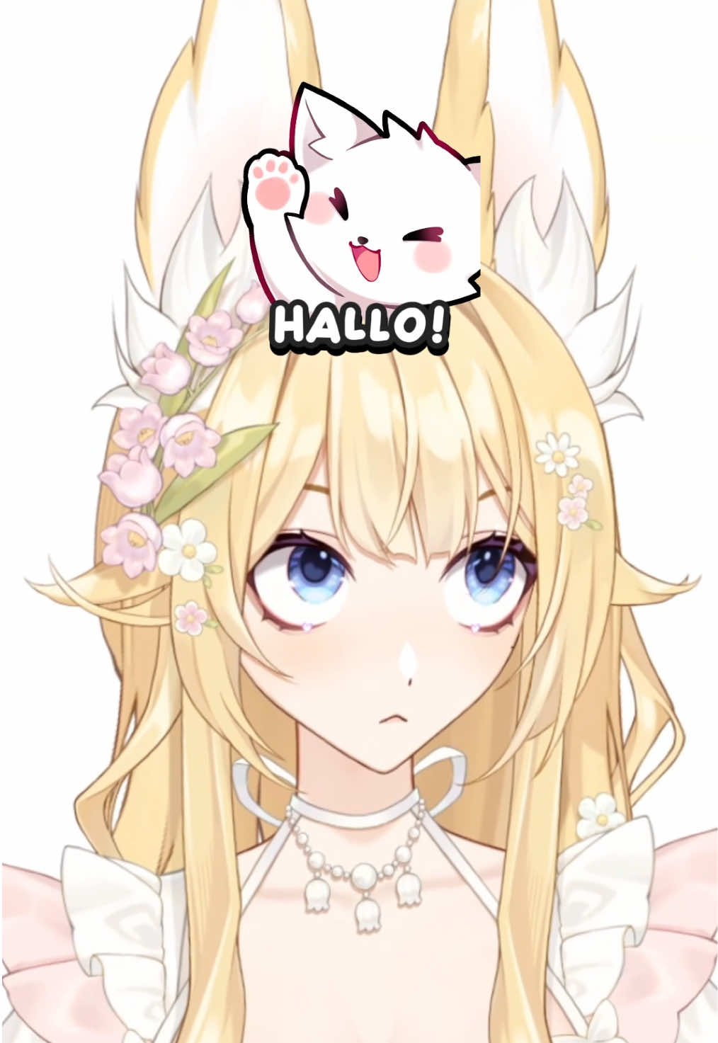 Hallo! 👋 #vtuber #vtuberclips #twitchstreamer #vtuberclips #streamer 