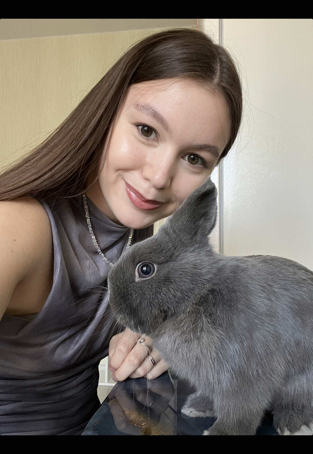Как же вкусно они пахнут🥰🐰🥹❤️     Наш тг: sir_pusik🩶       #кролик #rabbit #pet #iloveyou #❤️ 