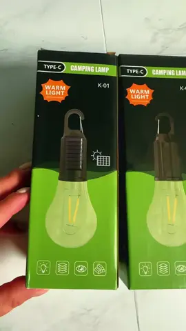 2025 New Solar Camp Tent Light, Camping Warm Light with Hook, IPX4 Waterproof LED Camping Light, Outdoor Emergency Hanging Flashlight, Household Tungsten Filament Light, Suitable for Outdoor Party, Camping, Festival Decoration Tools
