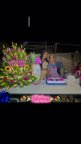 Feliz cumple años ala señora Silvina sorpresadeparte de su hermana agustina que se encuentra en los Estados Unidos 