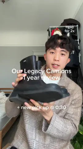 1 year review of the Our Legacy Camion boots #ourlegacy #camionboot #ourlegacycamion 