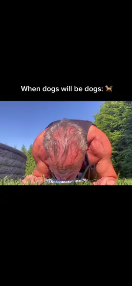When #dogs will be dogs 🐕 #cringe #cringetok #dogman #mandog 