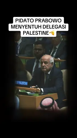 Komitmen indonesia terhadap bangsa palestina jelas🫡 #prabowo #gaza #palestine #pbb