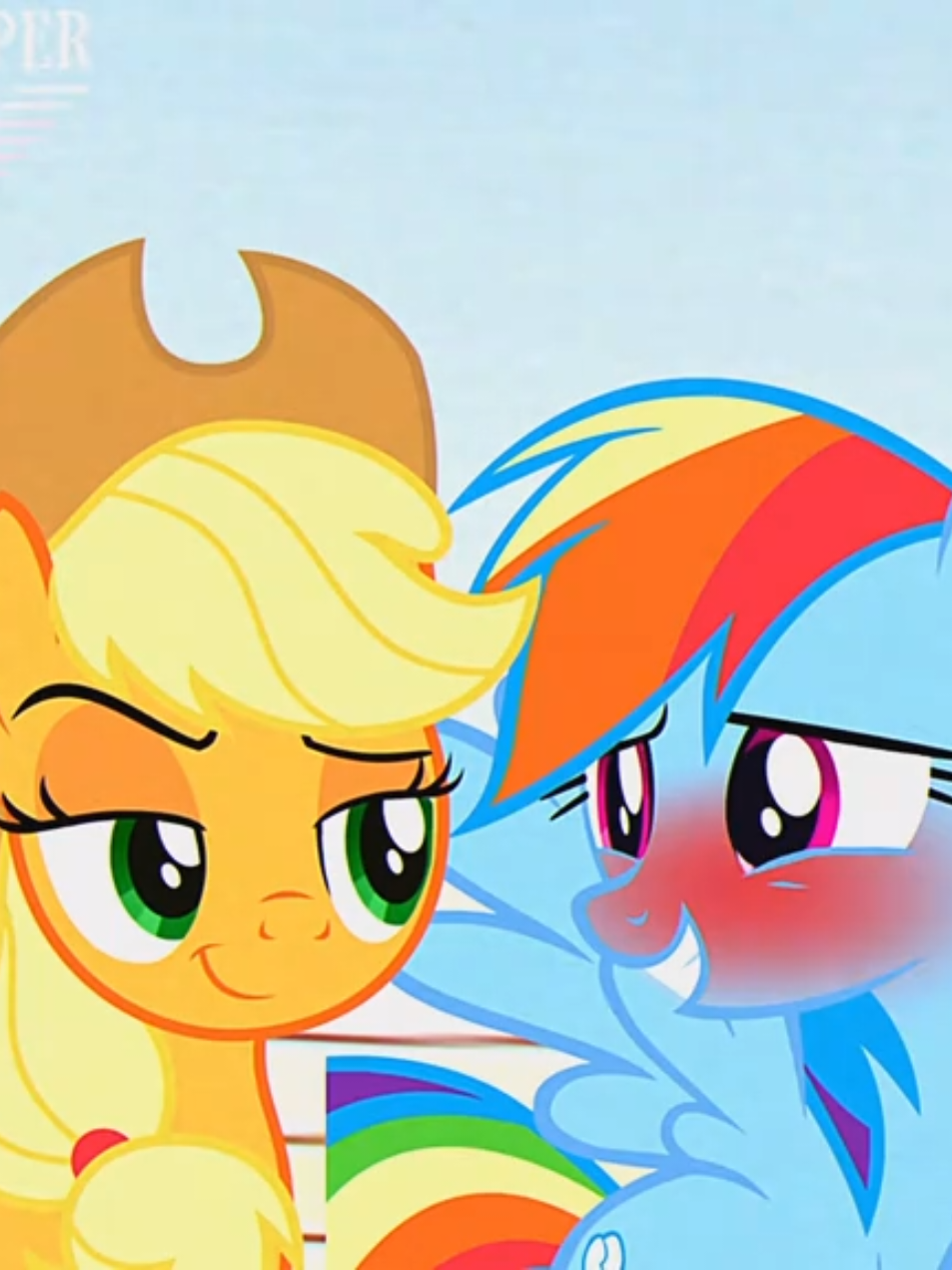 #MLP / #APPLEDASH | Please ignore how RD's tail is cut off at the end, I was too far in to go back and fix it 😞 | #kispper #mylittlepony #mylittleponyfriendshipismagic #fyp #applejack #rainbowdash 