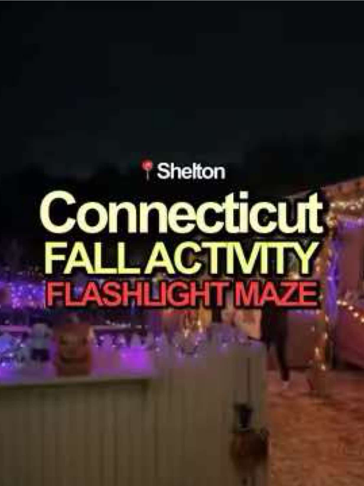 🔦✨Spooky Flashlight Corn Maze!✨🌽    📍Wells Hollow Farms — Shelton, CT    💡 Bring Your Own Flashlight! !!! Perfect for date night, fam, or friends 🍂 🕔 Hours (October Only): Fri & Sat: 5:30–9:00 PM (last entry 8:30) Sun: 5:30–8:00 PM (last entry 7:30) 🎟️ Admission: 🌞 Day Maze: $10 per person 🌘 Flashlight Maze: $16 per person 👶 Kids under 3: FREE #CTThingsToDo #connecticut #newengland #fallactivities #thingstodo