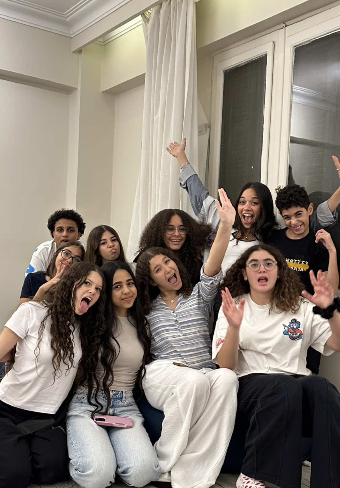 Improv for teens workshop @3allam Tany 🤭 #fyp#acting#egypt