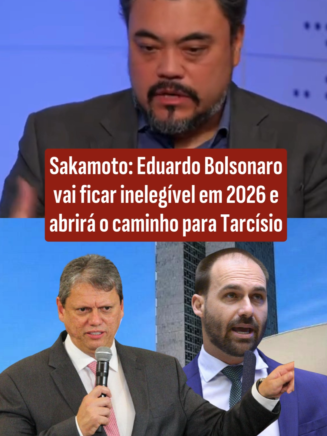 🗣UOL News: nesta terça-feira (23), o Conselho de Ética da Câmara dos Deputados abriu um processo para a cassação do mandato do deputado federal licenciado Eduardo Bolsonaro (PL).  Além disso, Eduardo Bolsonaro também foi denunciado pela PGR por coação no curso do processo relacionado à trama golpista. E, para o colunista @leosakamoto : 