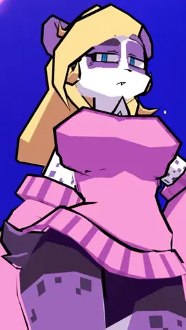 Blooper again with more music. Currently doing an overhaul on her design. #fypシ #fyp #lowpoly #animationmeme #animated 