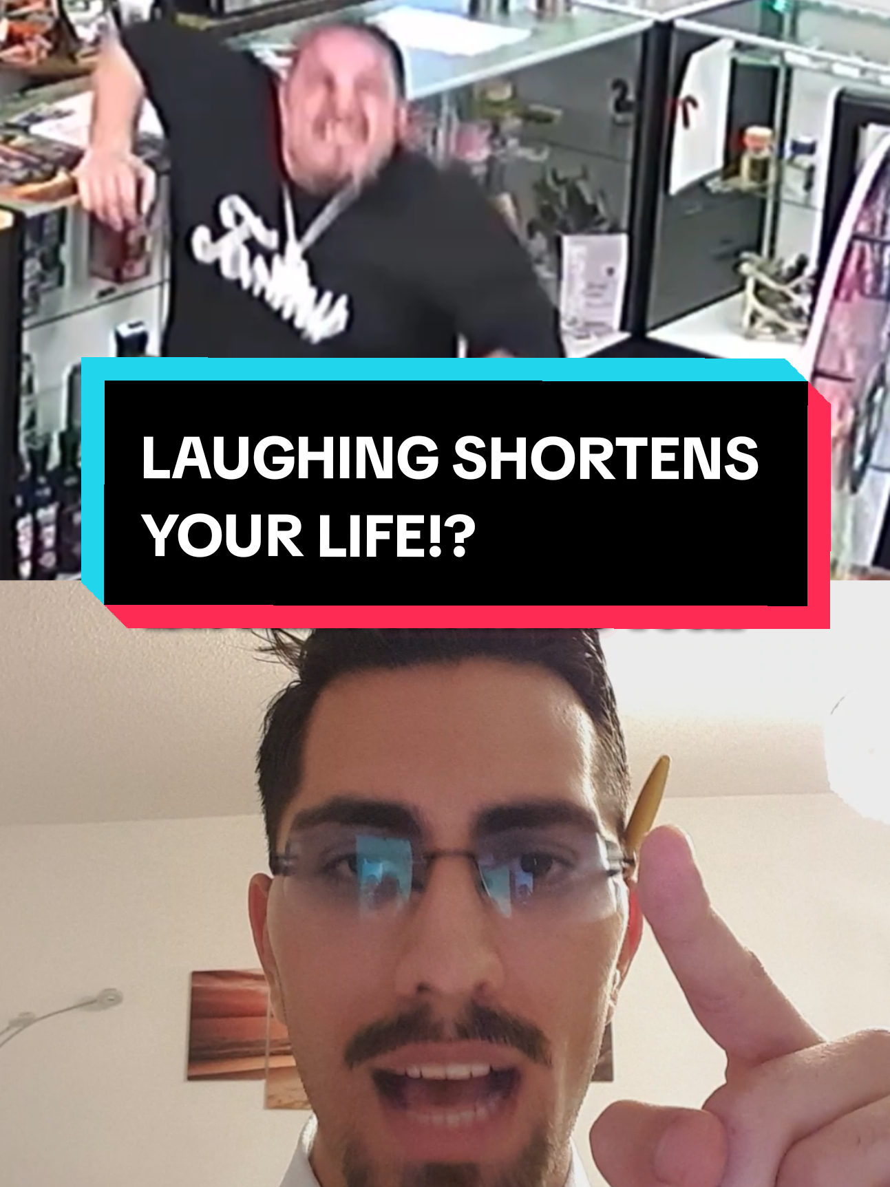 Laughing shortens your life?! watch until the end...