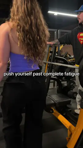 assisted reps today #gymgirl 