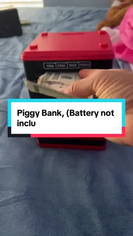 Piggy Bank, (Battery not inclu#cajadeahorros #cajitaparaahorrar #money #paratiiiiiiiiiiiiiiiiiiiiiiiiiiiiiii 