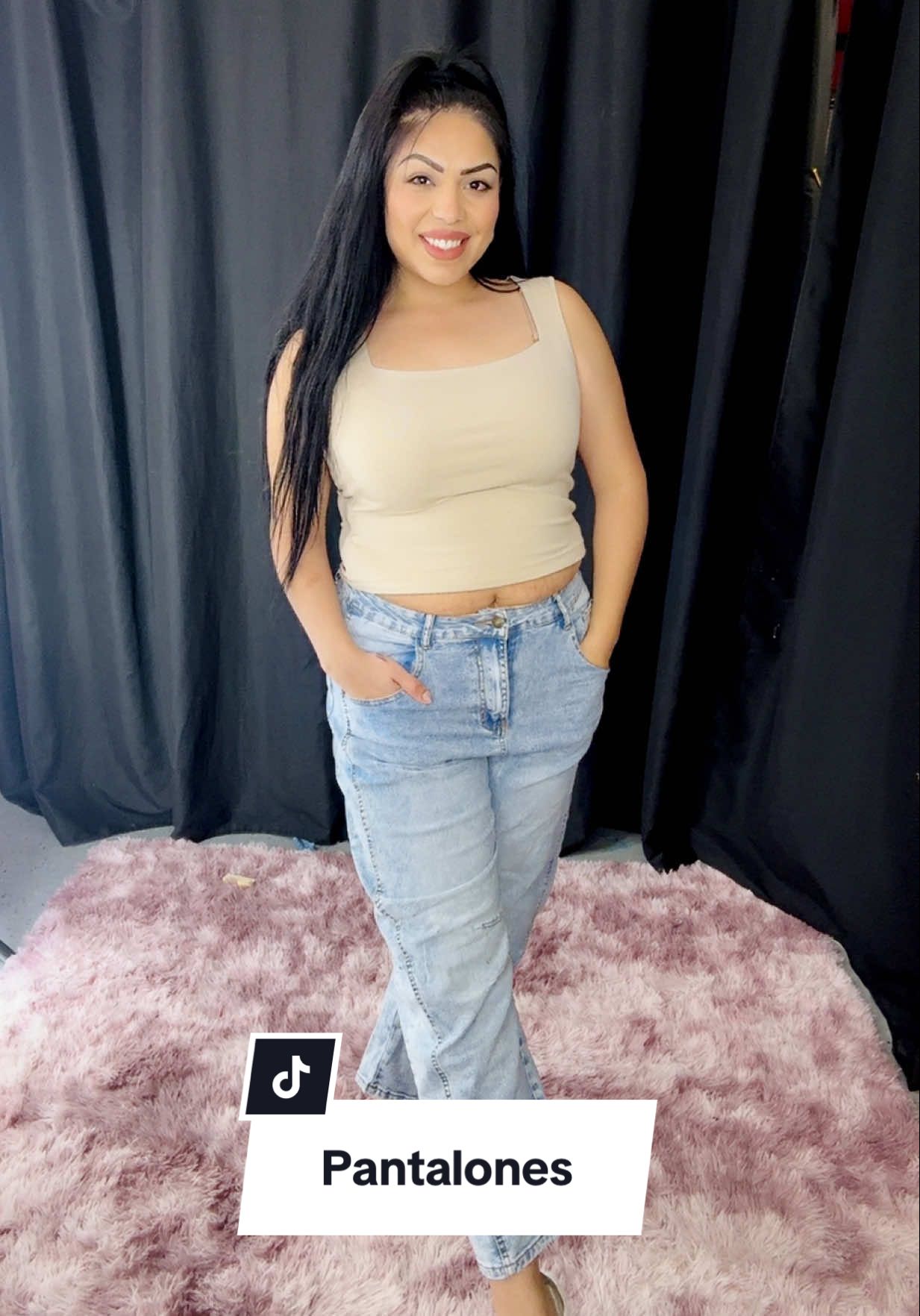 Pantalones Barrel #ropademujer #tiktokshopcreatorpicks 