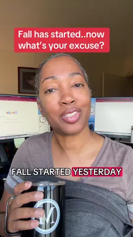 Falls here no more excuses. This is your season to move. #fallreset #sidehustles #over40tiktok #over50tiktok