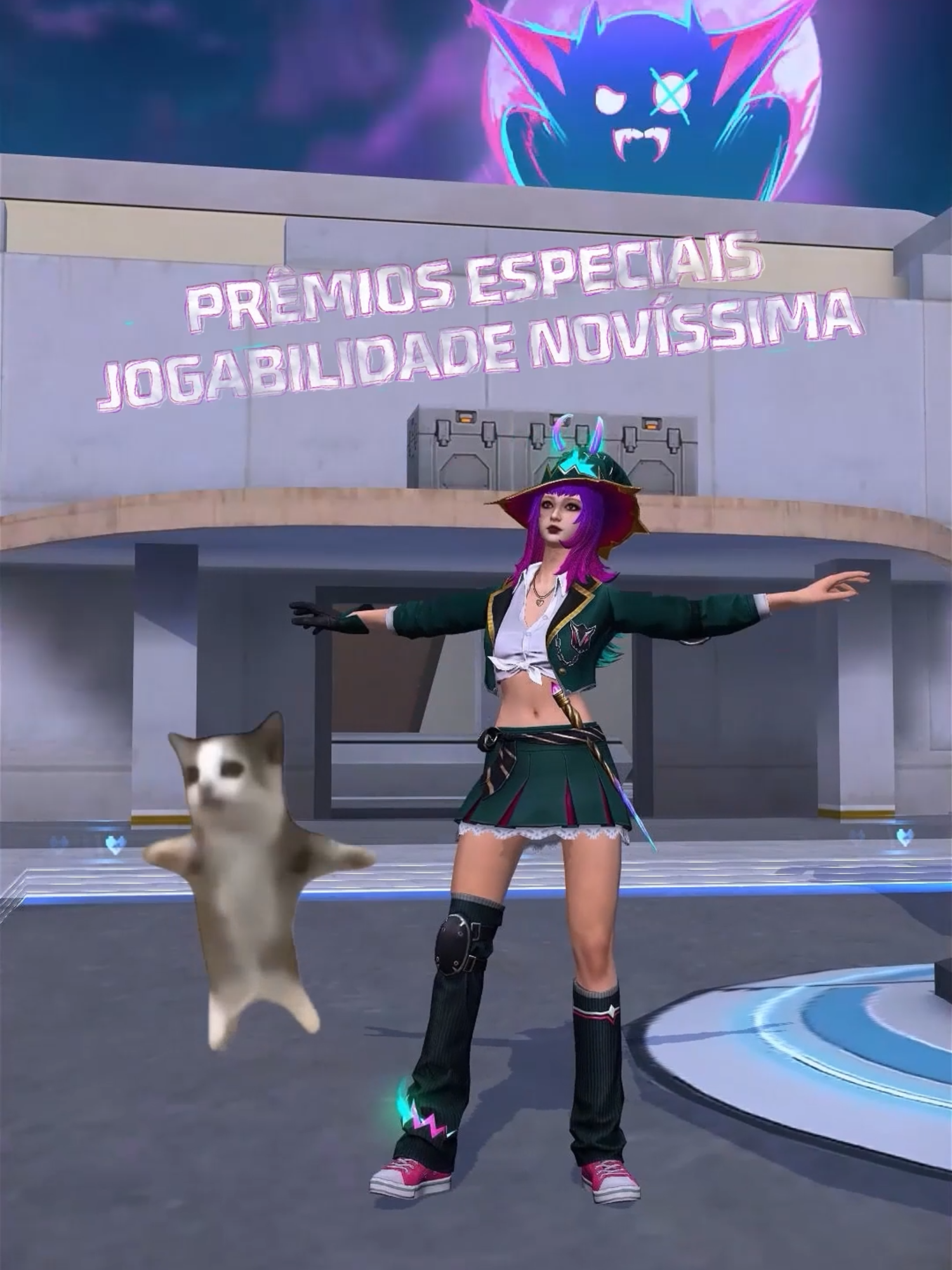A Treta Sombria tá na área! Eai, já conseguiu os prêmios na faixa? Corre no frifas e garanta já! #FreeFire #FreefireBrasil #FFmundo #FFevento #FFTretaSombria