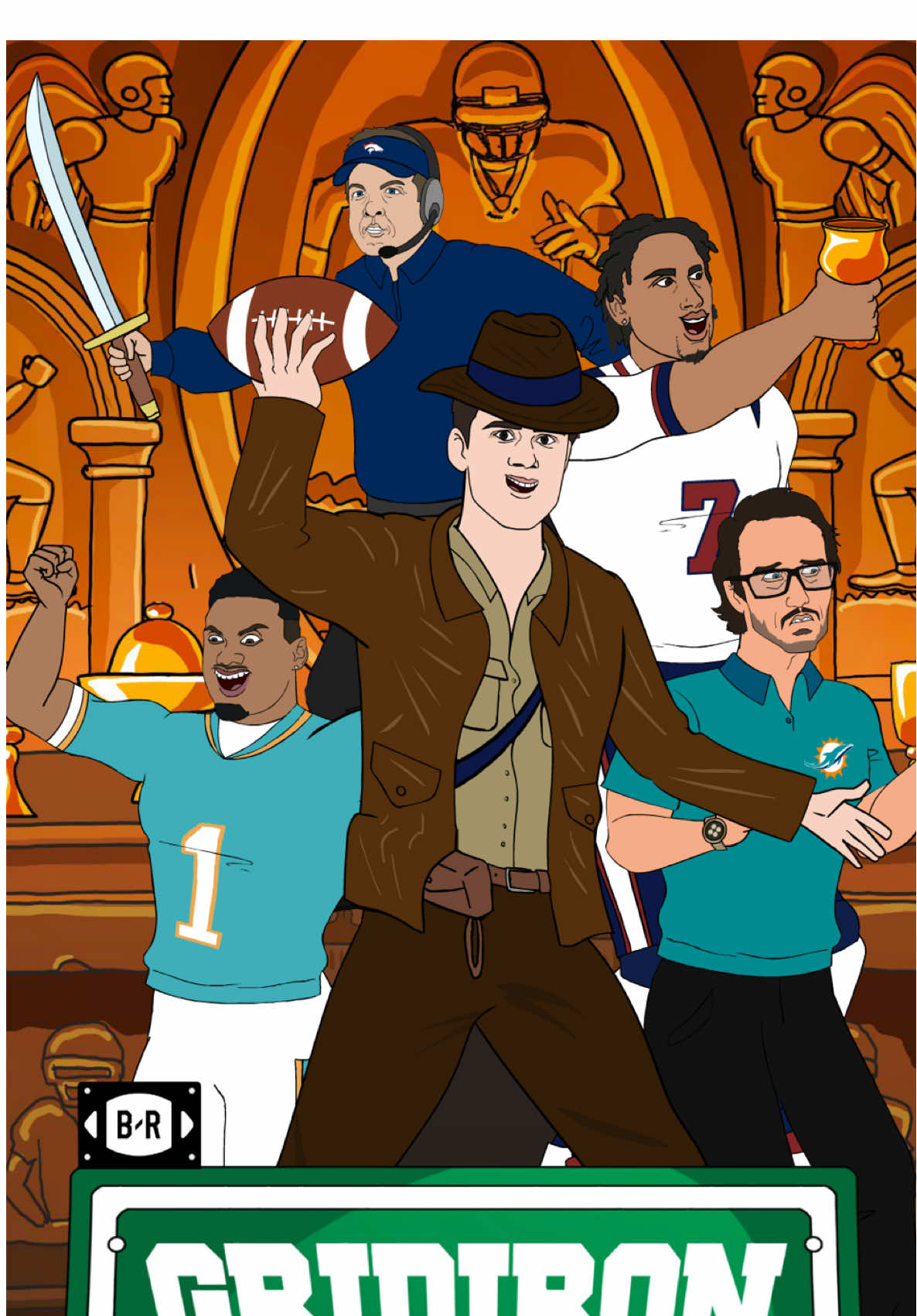 Indianapolis Jones is finally a franchise QB 🤠 #gridironheights #nfl #animation #cartoon 