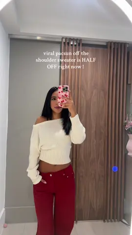 so cute!!  #offtheshouldertop #sweater #offtheshouldersweater #offshouldersweater #sweaters #OOTD #outfitinspo #outfitideas #cuteoutfit #sweaterweather #sweaterstyle #pacsun #tiktokshopblackfriday #tiktokshopcybermonday #tiktokshopcreatorpicks #tiktokshopfalldealsforyou  @pacsun 