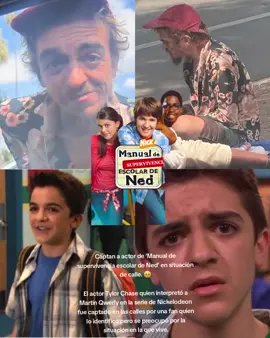 Captan a actor de ‘Manual de supervivencia escolar de Ned’ en situación de calle 🥺 El actor #TylorChase quien interpretó a Martin Qwerly en la serie de #Nickelodeon fue captado en las calles por una fan quien lo identificó pero se preocupó por la situación en la que vive.