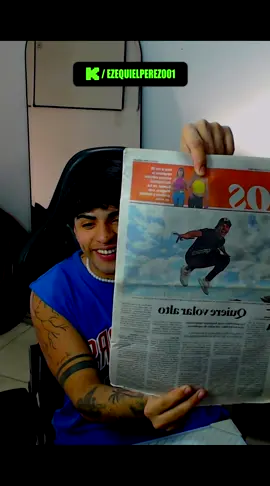 La primera vez en el Diario!! ❤️😭 #lavozdelinterior#clip #stream #kick #ezequielperez #diario #paratii #fyp