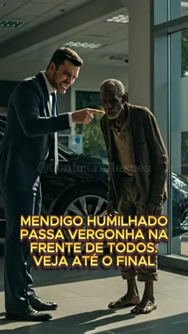 Assista essa linda história emocionante de um mendigo que foi humilhado e se surpreenda com o final!     #refletir #historia #licaodevida #emocionante #sabedoria 