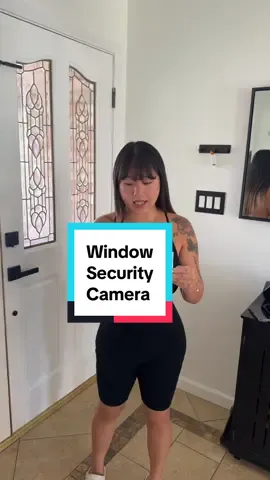 The safest way to keep your home secure! #homesecurity #windowcamera #secuirtycamera #windowcam #indoorsecuritycamera 