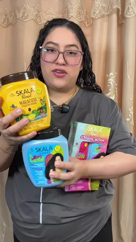 Paquete de productos skala para cabello rizado u ondulado #haircare #rizosdefinidos 