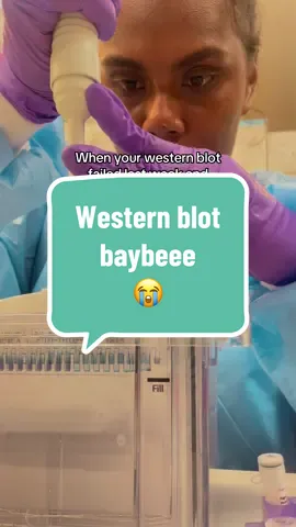 Western blot AGAIN (there will be a lot of agains I tell you) #STEMinist #NutritionScience #AdipocyteBiology #SolomonIslander #Hawaiidiaries 🥼 🧪 