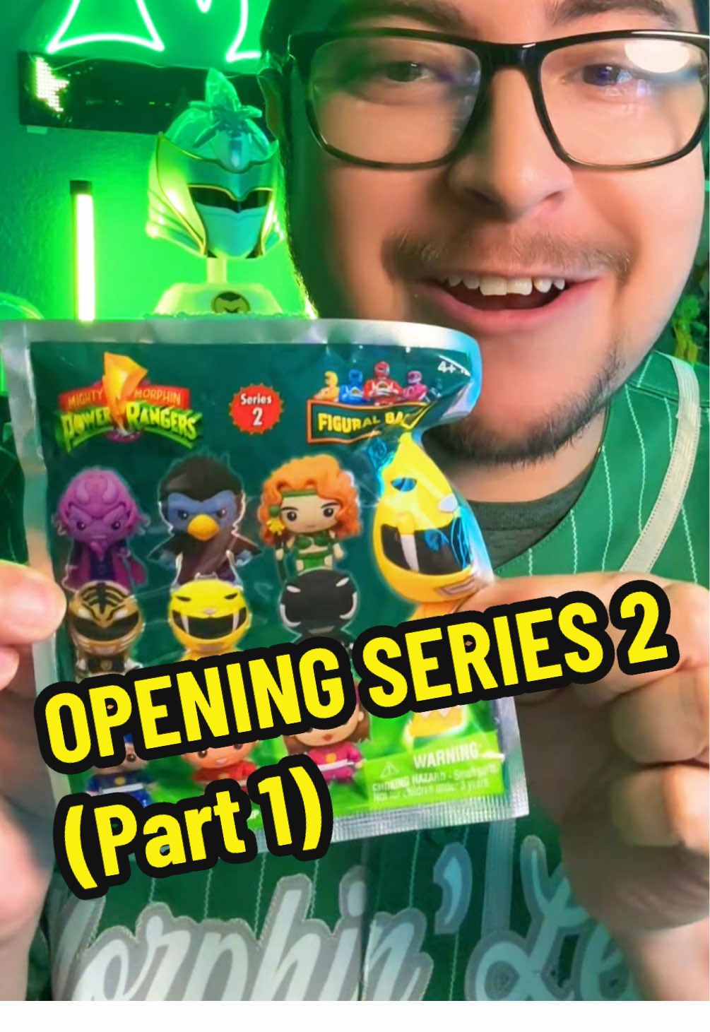 IT IS TIME! ⚡️✨ Series 2 of the #mightymorphin figural bag clips, this time it’s from the #powerrangersmovie! They’re blind bags so let’s see who I get! #mmpr #mightymorphinpowerrangers 